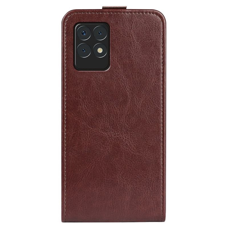 Læder Cover Realme 8i Telefon Etui Folding Retro