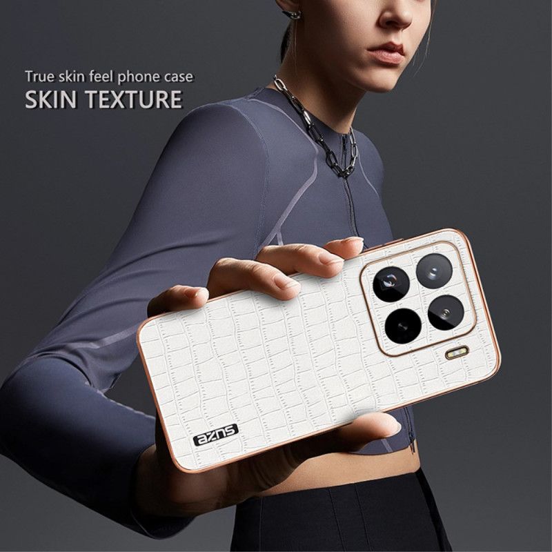 Cover Til Xiaomi 15 Pro Azns Krokodillestil