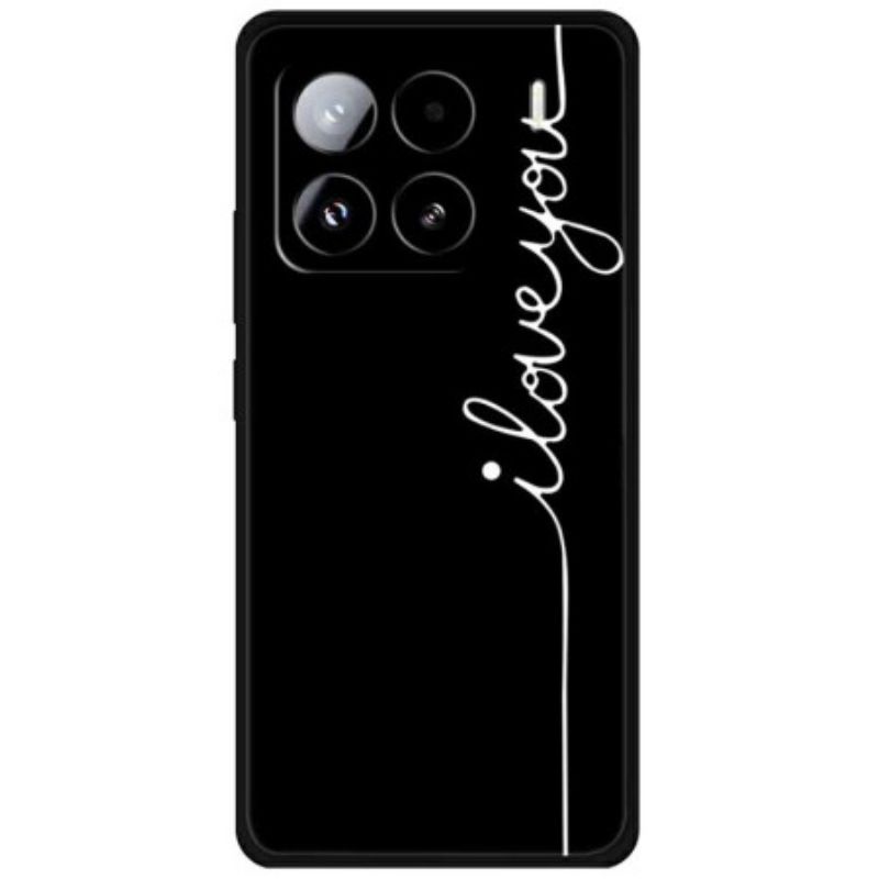 Cover Til Xiaomi 15 Pro Jeg Elsker Dig