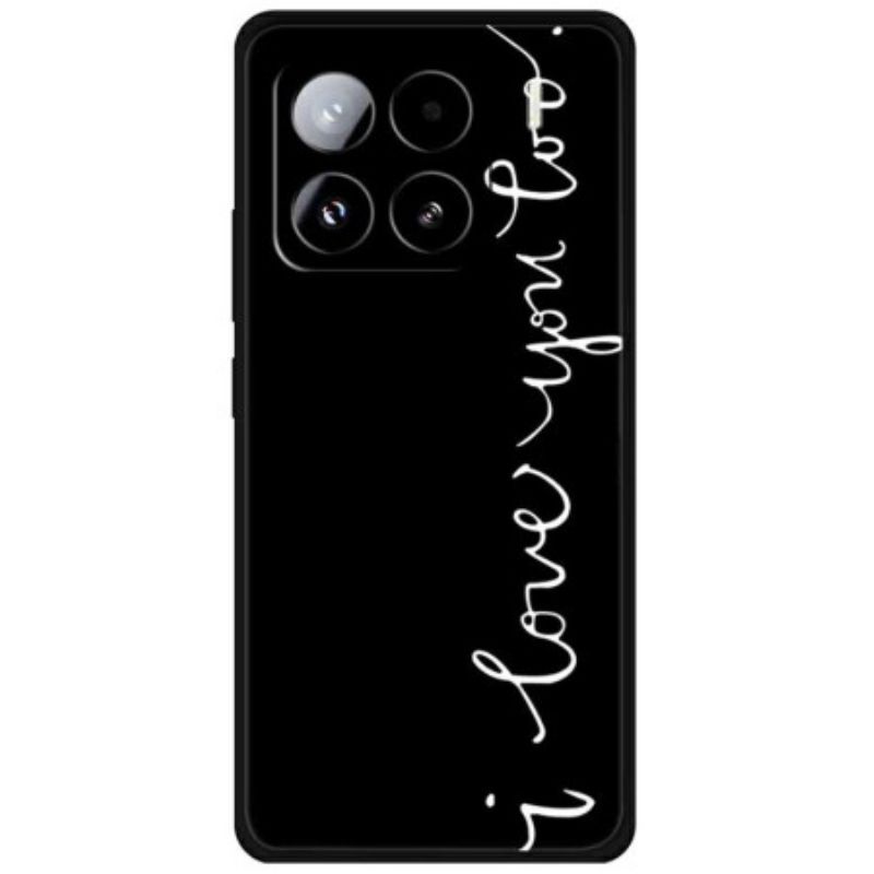 Cover Til Xiaomi 15 Pro Jeg Elsker Dig Too