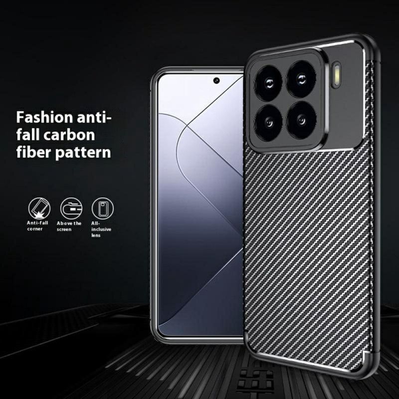 Cover Xiaomi 15 Pro Fleksibel Kulfiber