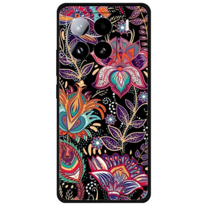 Cover Xiaomi 15 Pro Lilla Blomster