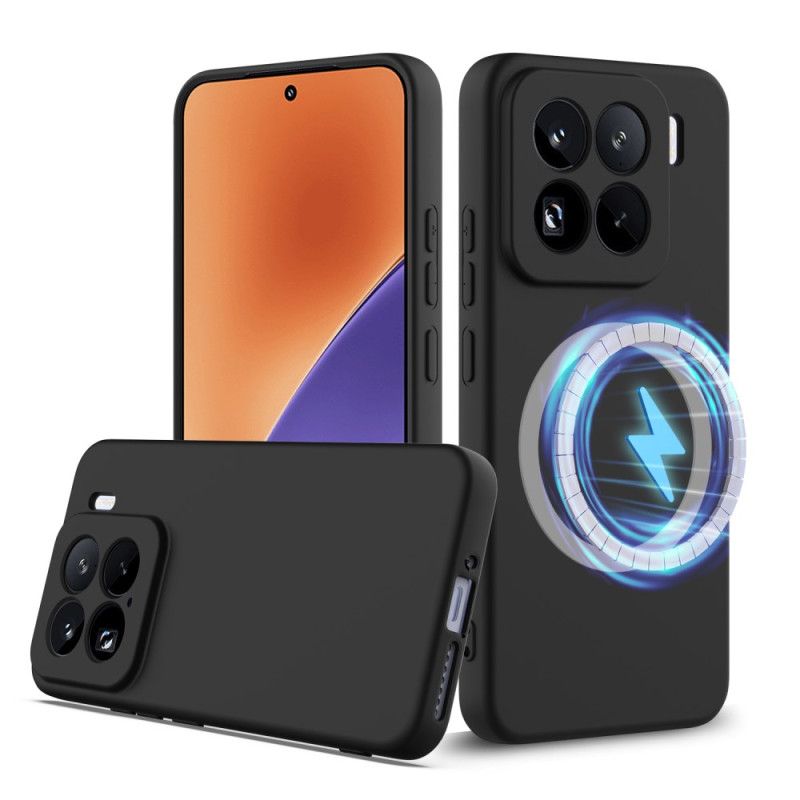 Cover Xiaomi 15 Pro Magsafe-kompatibel Flydende Silikone Med Rem