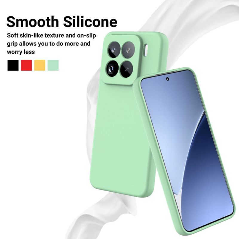 Cover Xiaomi 15 Pro Telefon Etui Flydende Silikonesnor