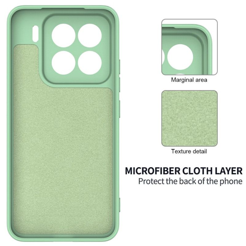 Cover Xiaomi 15 Pro Telefon Etui Flydende Silikonesnor