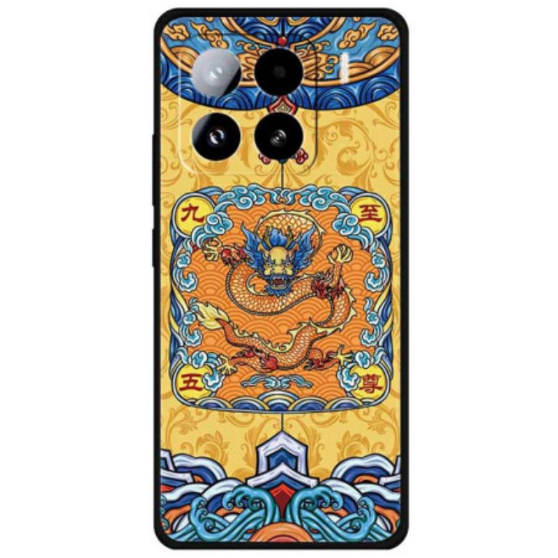 Cover Xiaomi 15 Pro Telefon Etui Kejser Og Drage