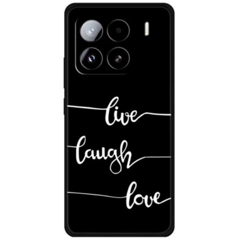 Cover Xiaomi 15 Pro Telefon Etui Stødsikkert Tpu-trykt Mønster - Lev Grin Kærlighed