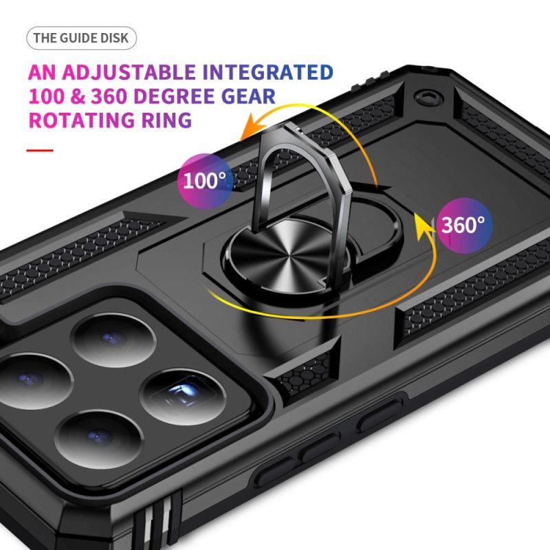 Cover Xiaomi 15 Pro Telefon Etui Ultra-resistent Roterende Stativ