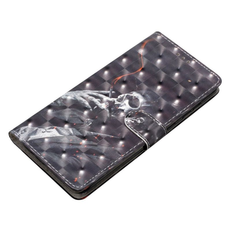 Flip Cover Til Xiaomi 15 Pro 3d-rygende Skelet