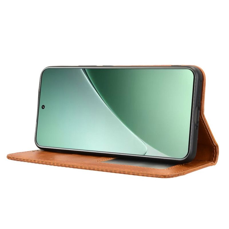 Flip Cover Til Xiaomi 15 Pro Vintage Kant