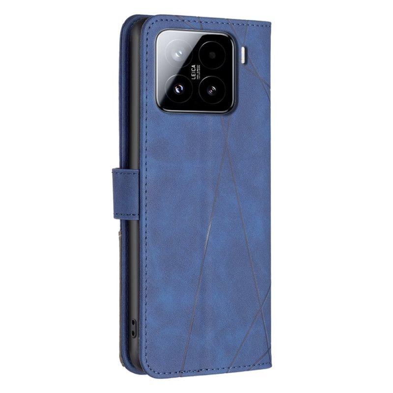 Flip Cover Xiaomi 15 Pro Binfen Farve Geometri