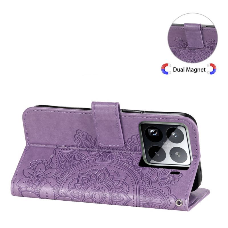 Flip Cover Xiaomi 15 Pro Mandala-print