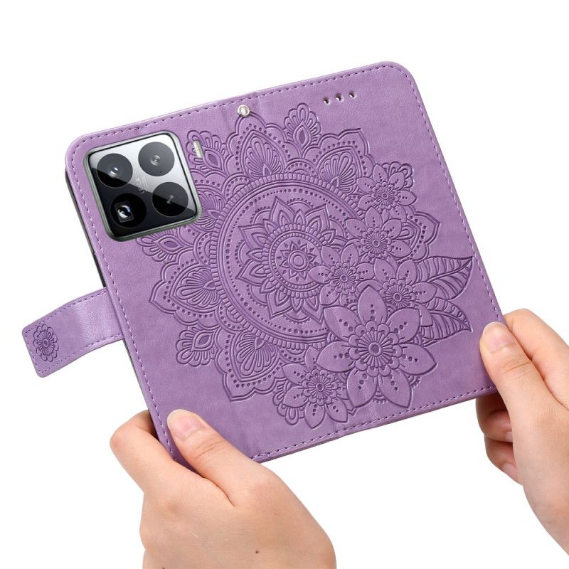 Flip Cover Xiaomi 15 Pro Mandala-print