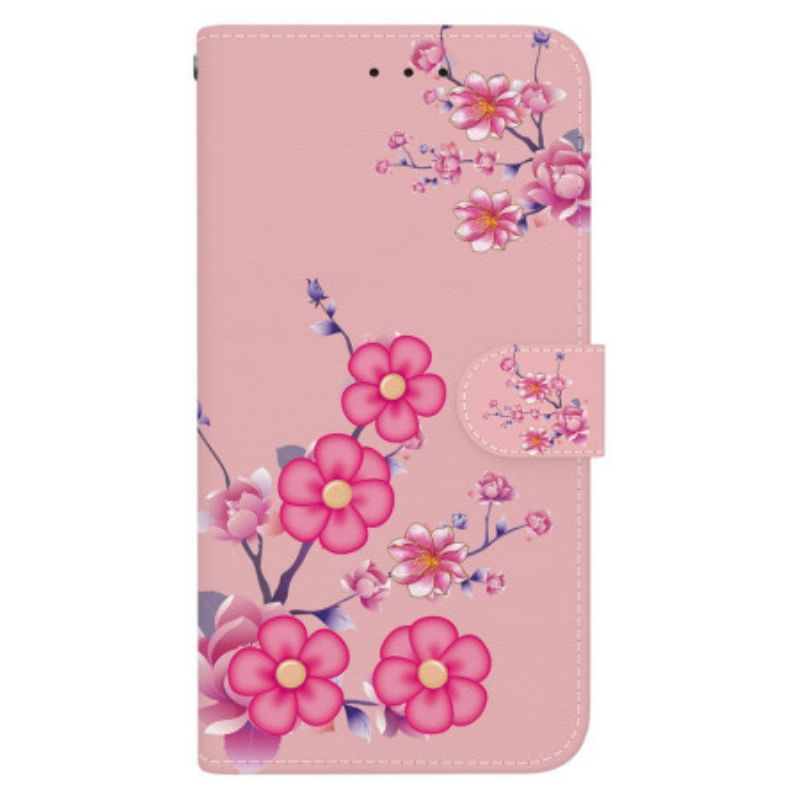 Flip Cover Xiaomi 15 Pro Sakura-mønster