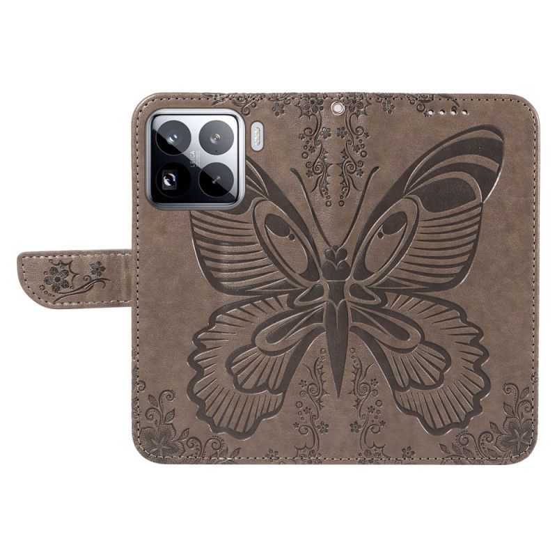 Flip Cover Xiaomi 15 Pro Sommerfugledesign