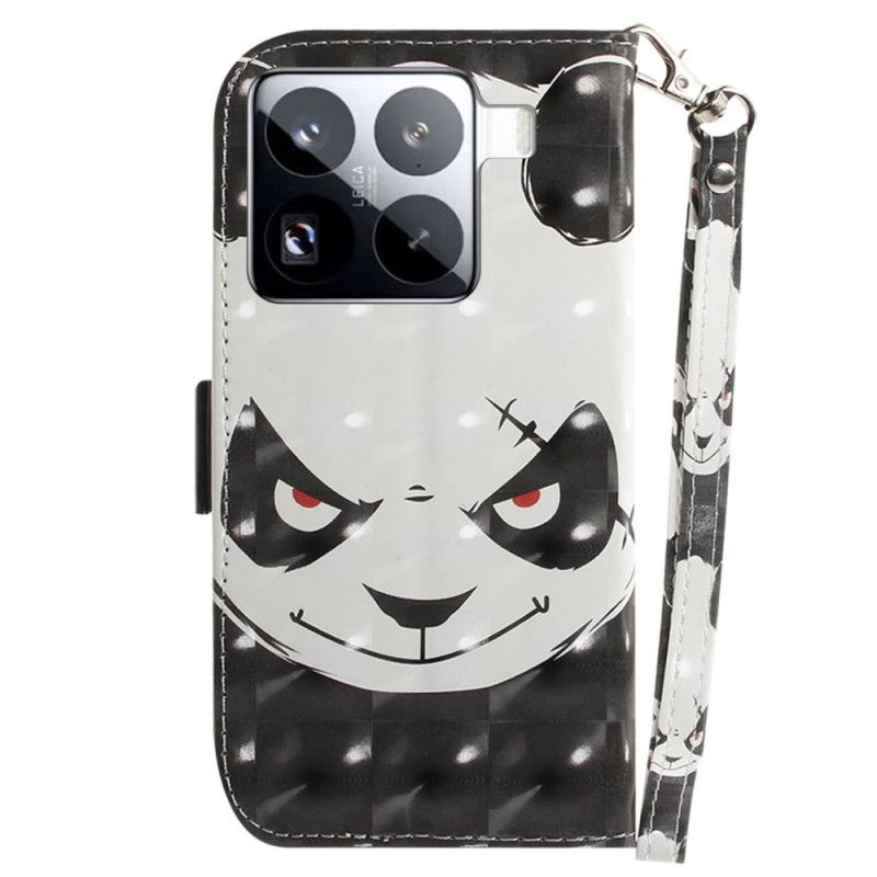 Flip Cover Xiaomi 15 Pro Vred Panda-rem