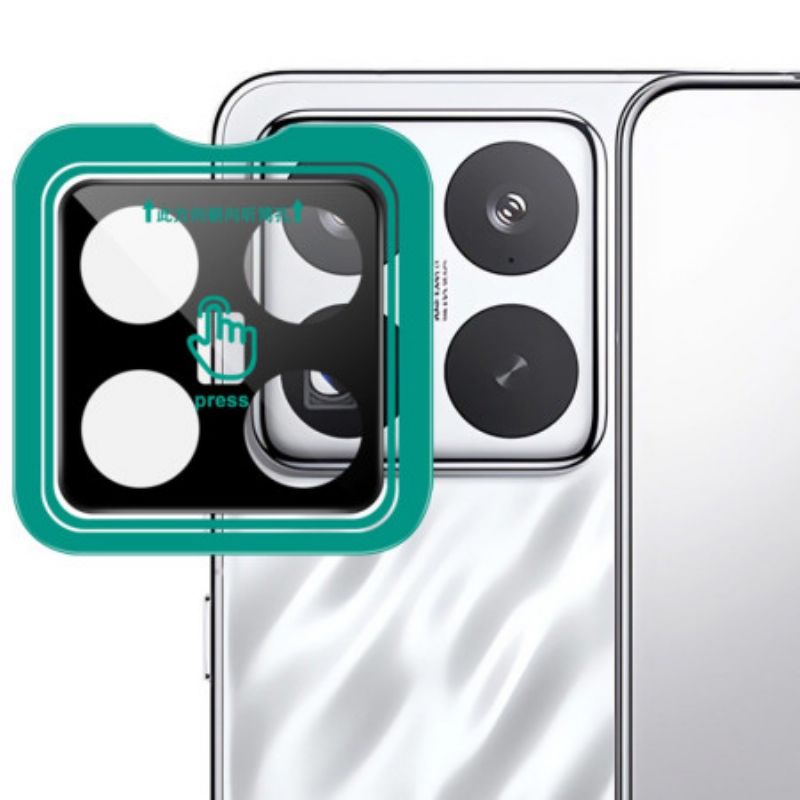 Hærdet Glaslinsebeskytter Til Xiaomi 15 Pro Med Selvjusterende Ramme