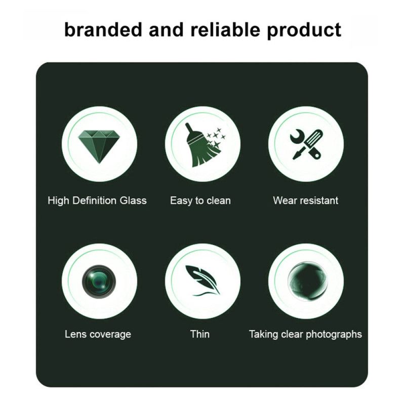 Hærdet Glaslinsebeskytter Til Xiaomi 15 Pro Med Selvjusterende Ramme