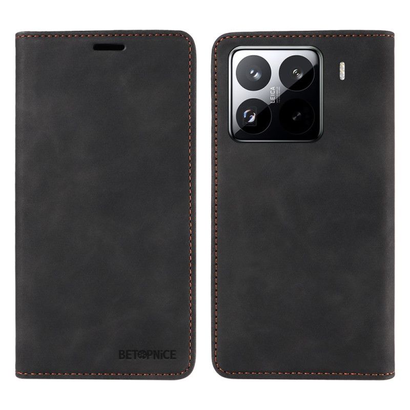 Læder Cover Xiaomi 15 Pro Telefon Etui Betopnice