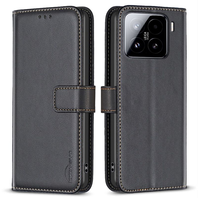 Læder Cover Xiaomi 15 Pro Telefon Etui Binfen-farve
