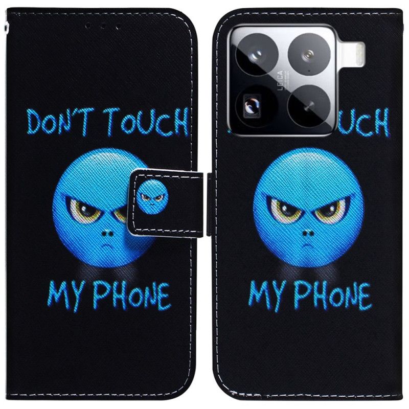 Læder Cover Xiaomi 15 Pro Telefon Etui Emoji-telefon