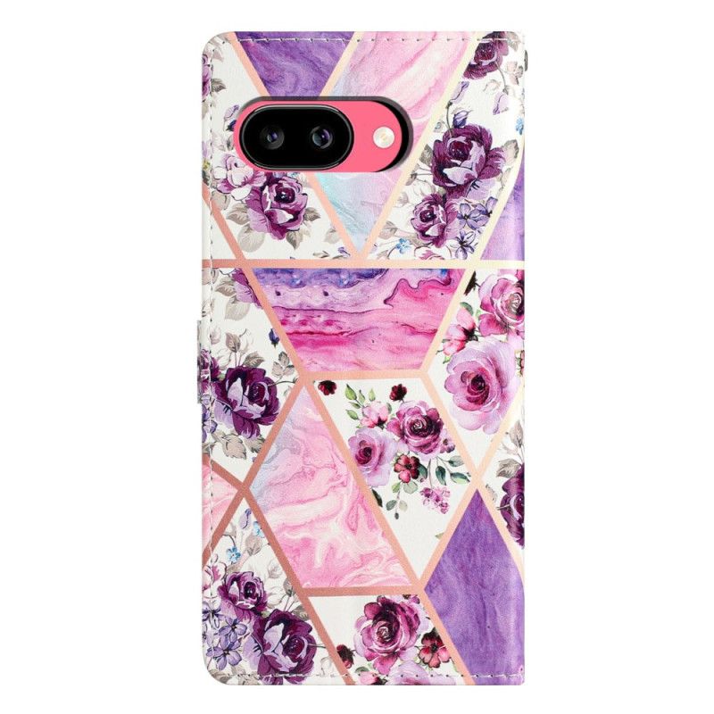 Flip Cover Google Pixel 10a Lilla Blomster