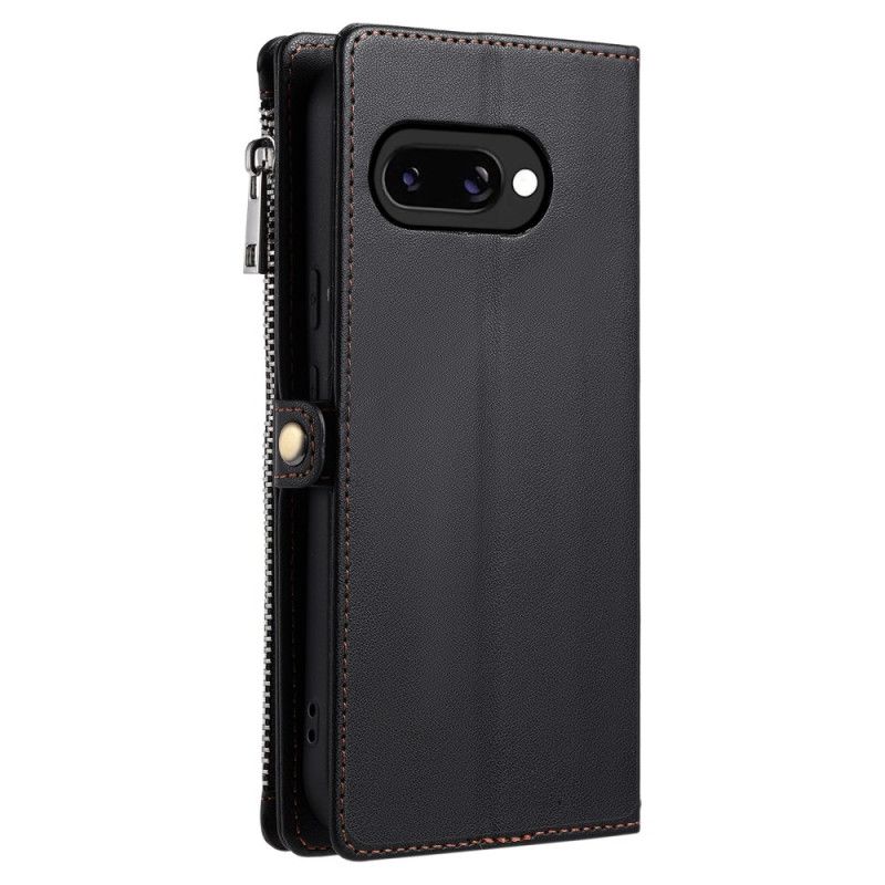 Flip Cover Google Pixel 10a Pung Med 8 Kortlommer Og Snor