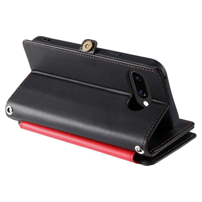 Flip Cover Google Pixel 10a Pung Med 8 Kortlommer Og Snor