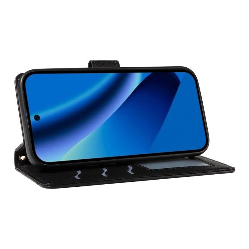 Flip Cover Google Pixel 10a Quiltet Pung Med Rem Og Skulderrem