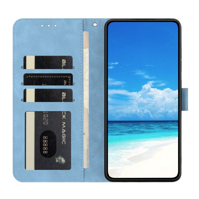 Flip Cover Google Pixel 10a Sommerfugl Og Blomster