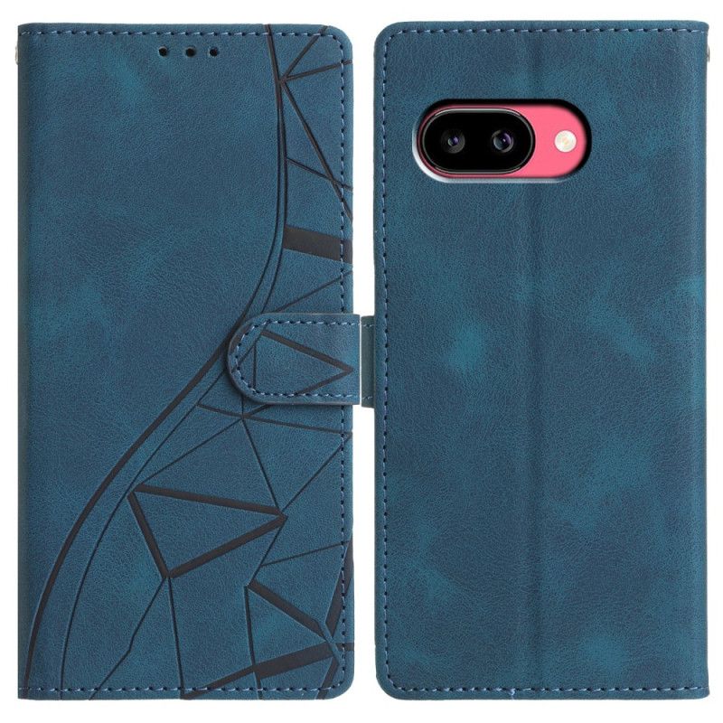 Flip Cover Google Pixel 10a Trekantmønster
