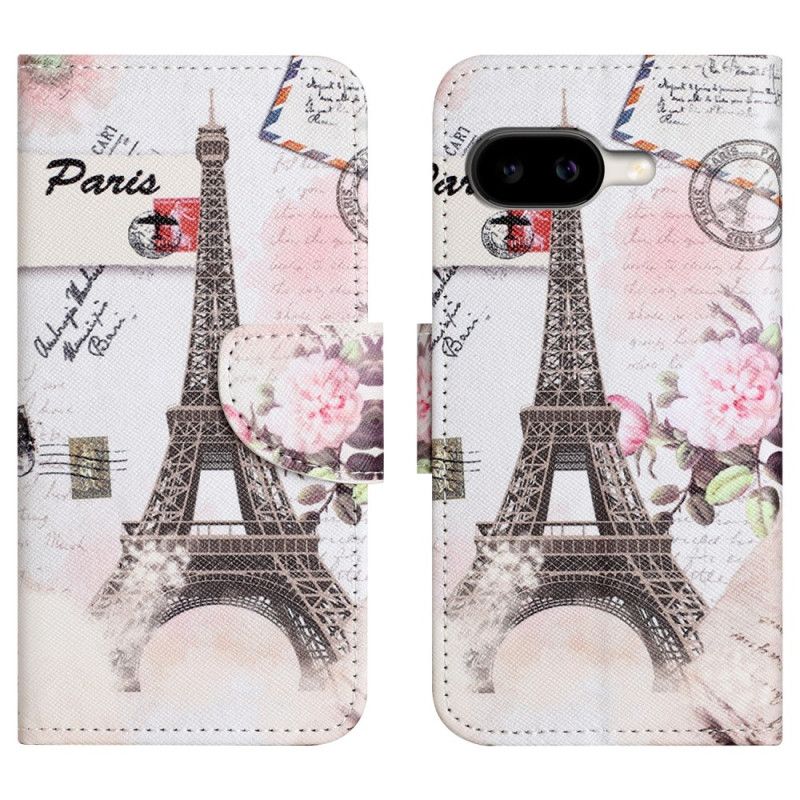 Flip Cover Til Google Pixel 10a Eiffeltårnet