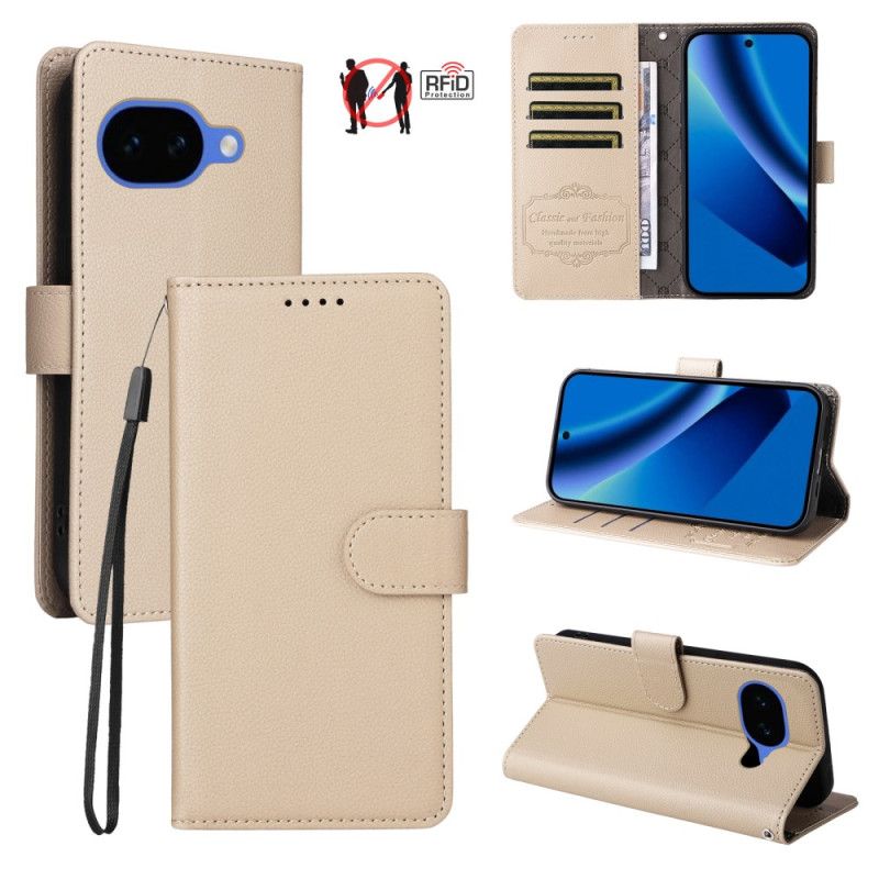 Læder Cover Google Pixel 10a Telefon Etui Rfid-blokering