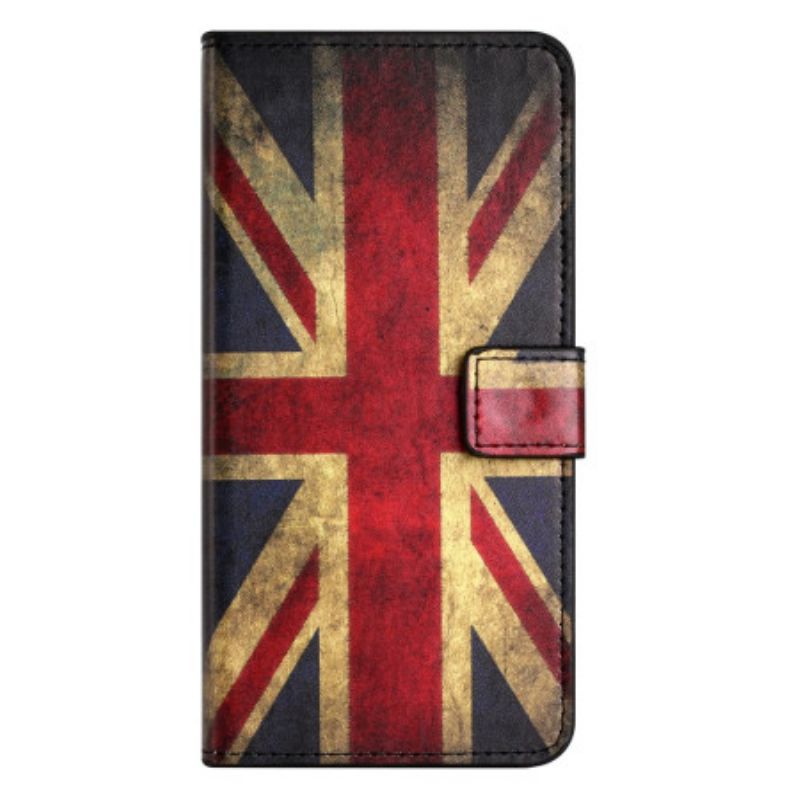 Læder Cover Google Pixel 10a Telefon Etui Union Jack