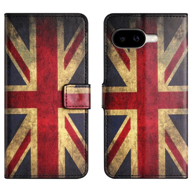 Læder Cover Google Pixel 10a Telefon Etui Union Jack