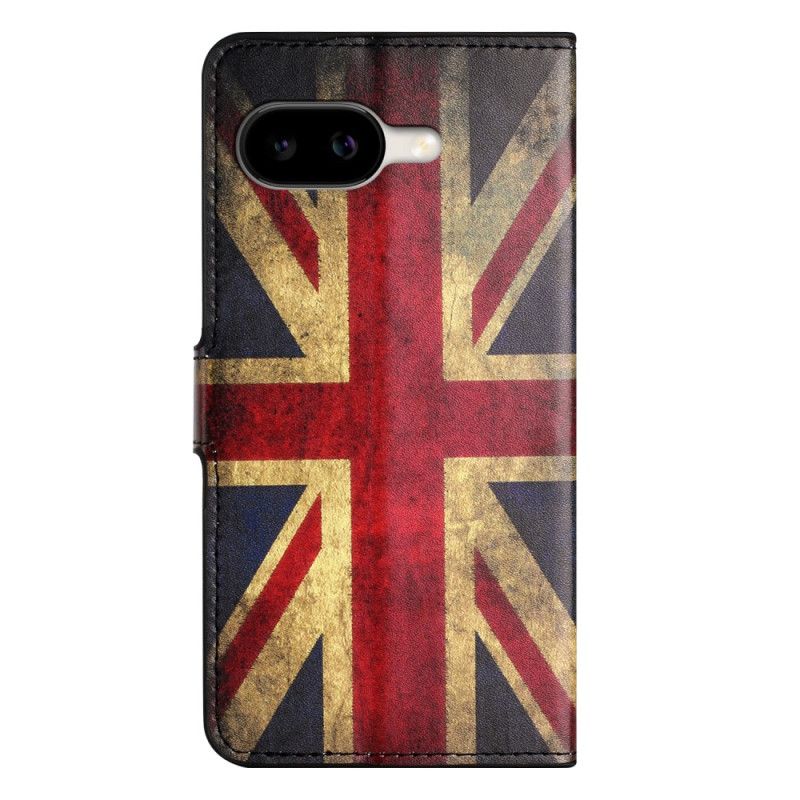 Læder Cover Google Pixel 10a Telefon Etui Union Jack