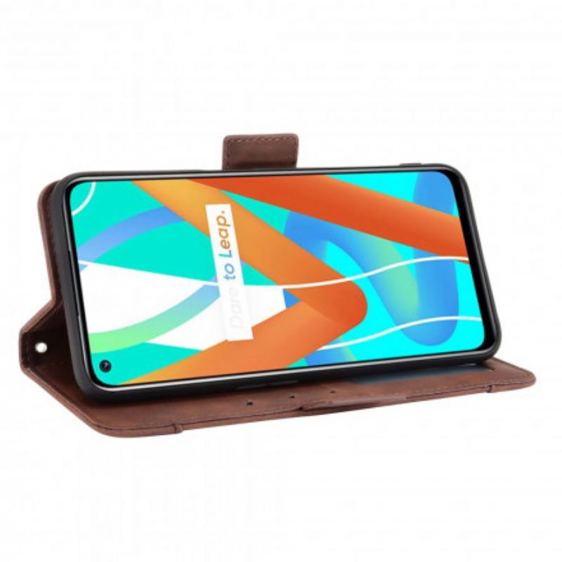 Flip Cover Realme 8 5g Førsteklasses Multikort
