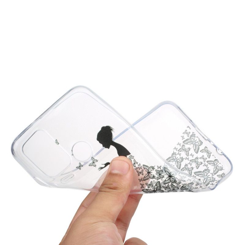 Cover Honor 9A Gennemsigtig Sommerfuglekjole Original