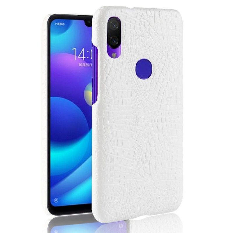 Cover Xiaomi Redmi Note 7 Sort Krokodillehudeffekt