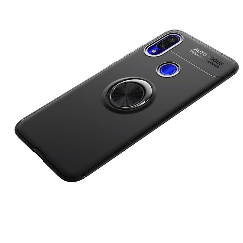 Cover Xiaomi Redmi Note 7 Sort Roterende Ring