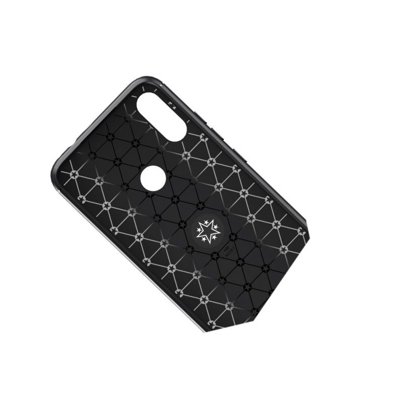 Cover Xiaomi Redmi Note 7 Sort Roterende Ring