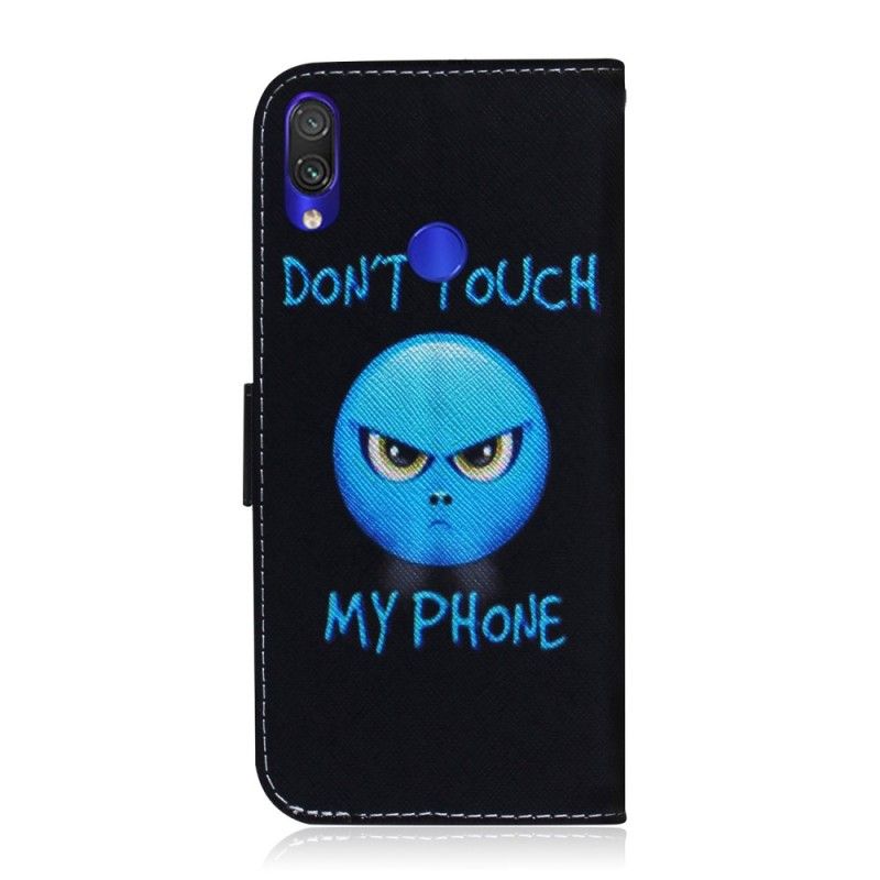 Flip Cover Læder Xiaomi Redmi Note 7 Emoji-Telefon