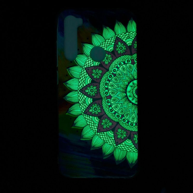 Cover Xiaomi Redmi Note 8 Fluorescerende Mandala Beskyttelse