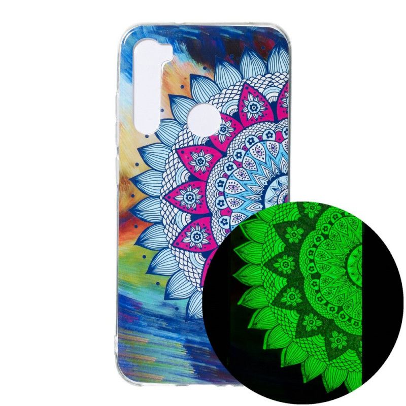 Cover Xiaomi Redmi Note 8 Fluorescerende Mandala Beskyttelse