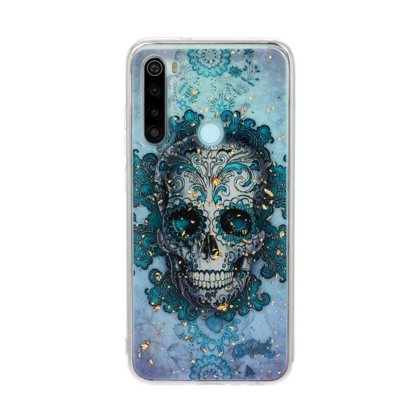Cover Xiaomi Redmi Note 8 Mobilcover Blå Kranium