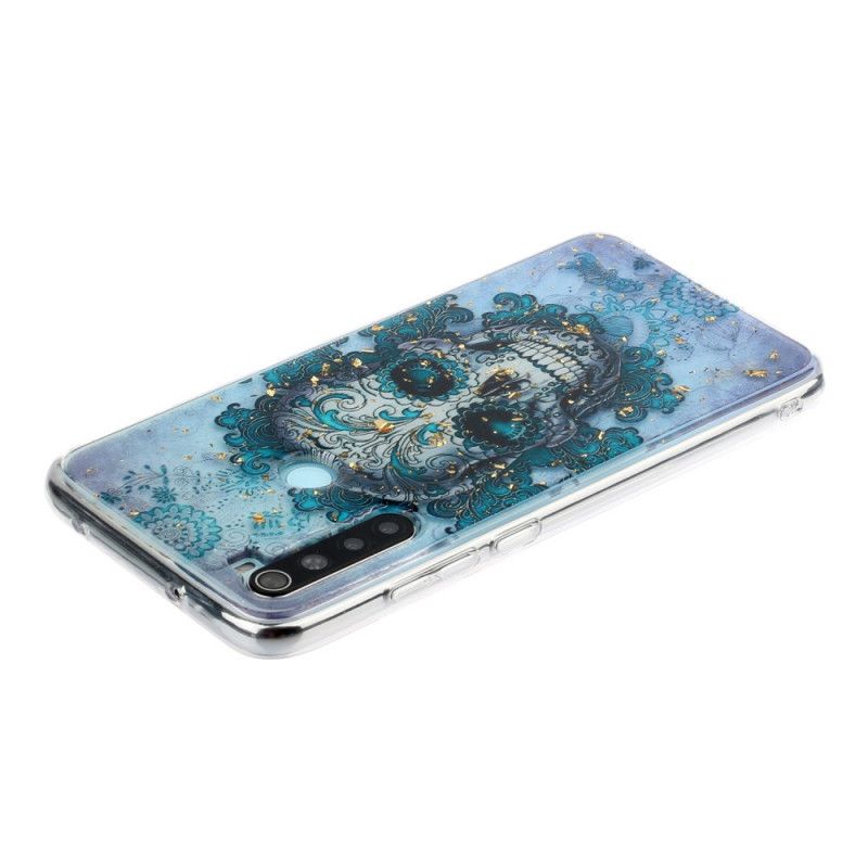 Cover Xiaomi Redmi Note 8 Mobilcover Blå Kranium