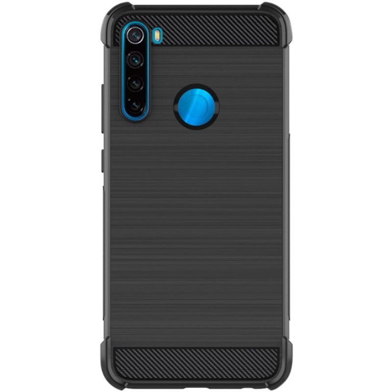 Cover Xiaomi Redmi Note 8 Mobilcover Imak Børstet Kulfiber