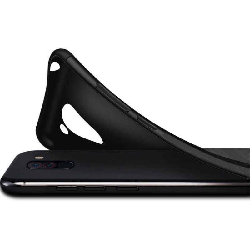 Cover Xiaomi Redmi Note 8 Mobilcover Imak Børstet Kulfiber