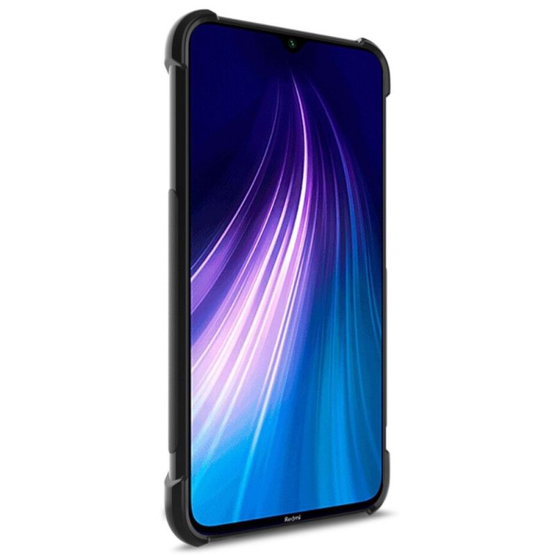 Cover Xiaomi Redmi Note 8 Mobilcover Imak Børstet Kulfiber