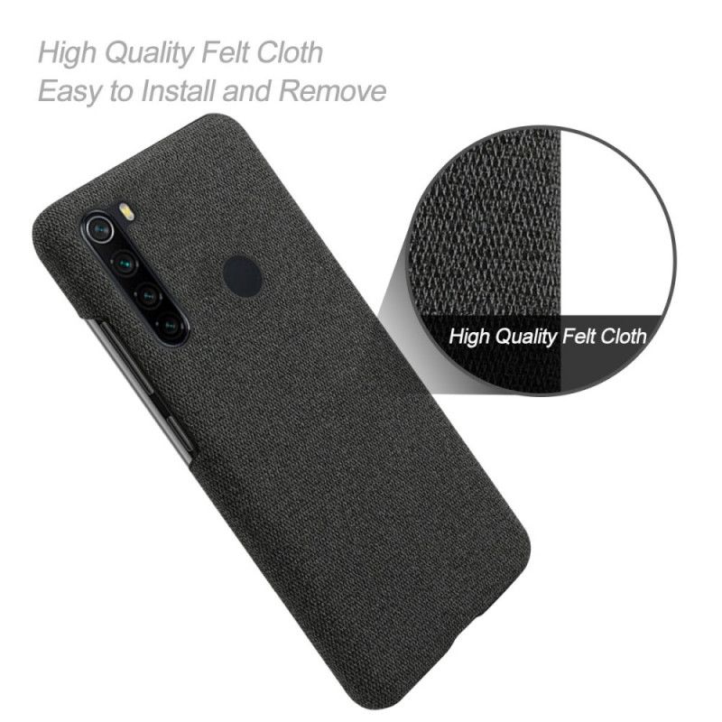 Cover Xiaomi Redmi Note 8 Sølv Ksq Chic Stof